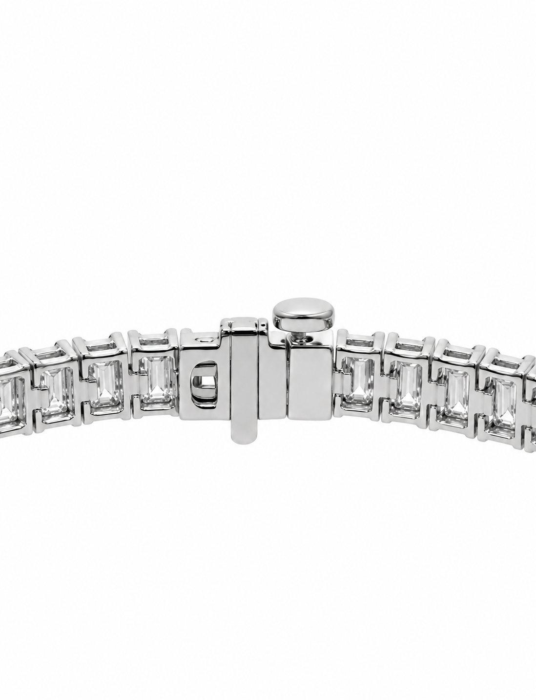 Emerald Diamond Tennis Bracelet
