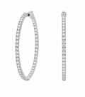 Éclat Diamond Hoops