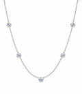 Five Diamond Necklace