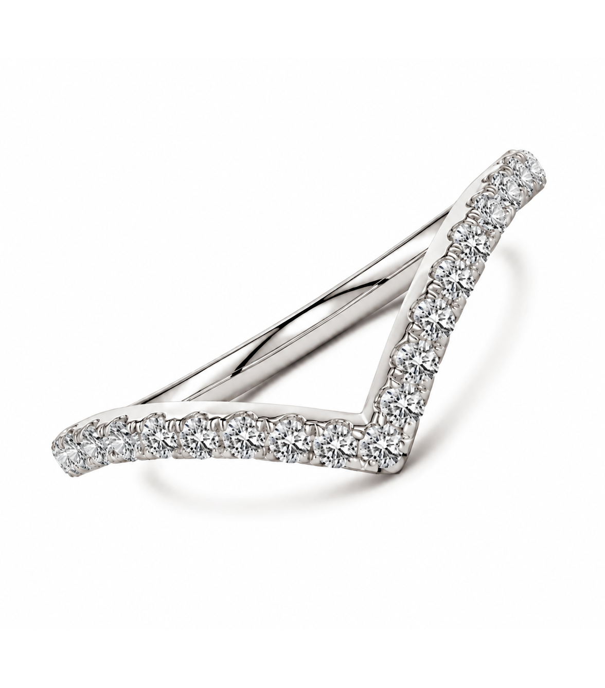 Chevron Diamond Band