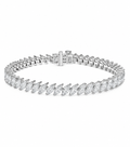 Marquise Diamond Tennis Bracelet