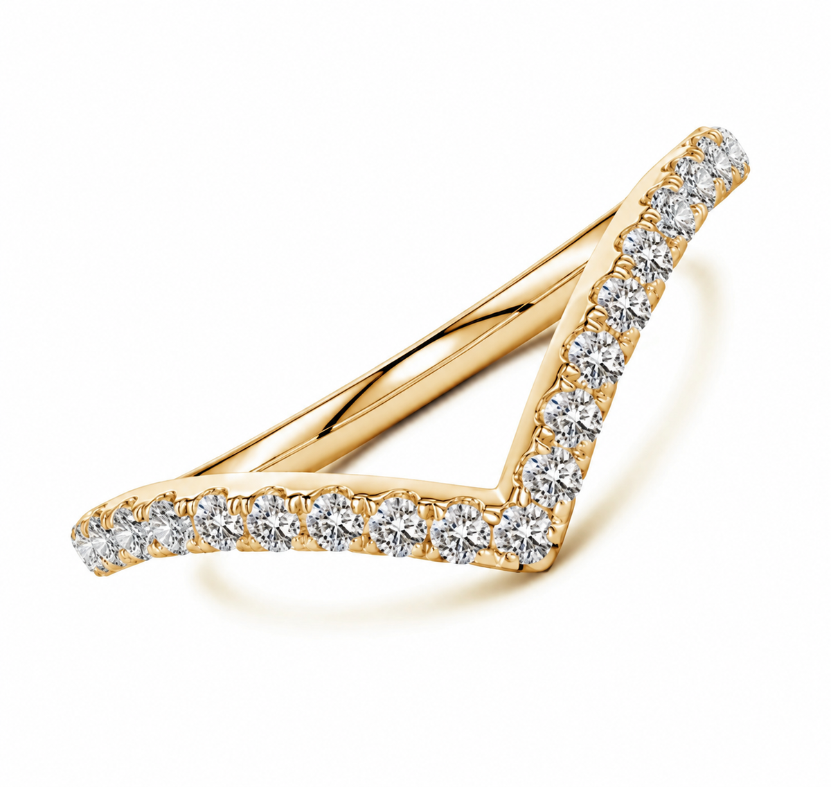 Chevron Diamond Band