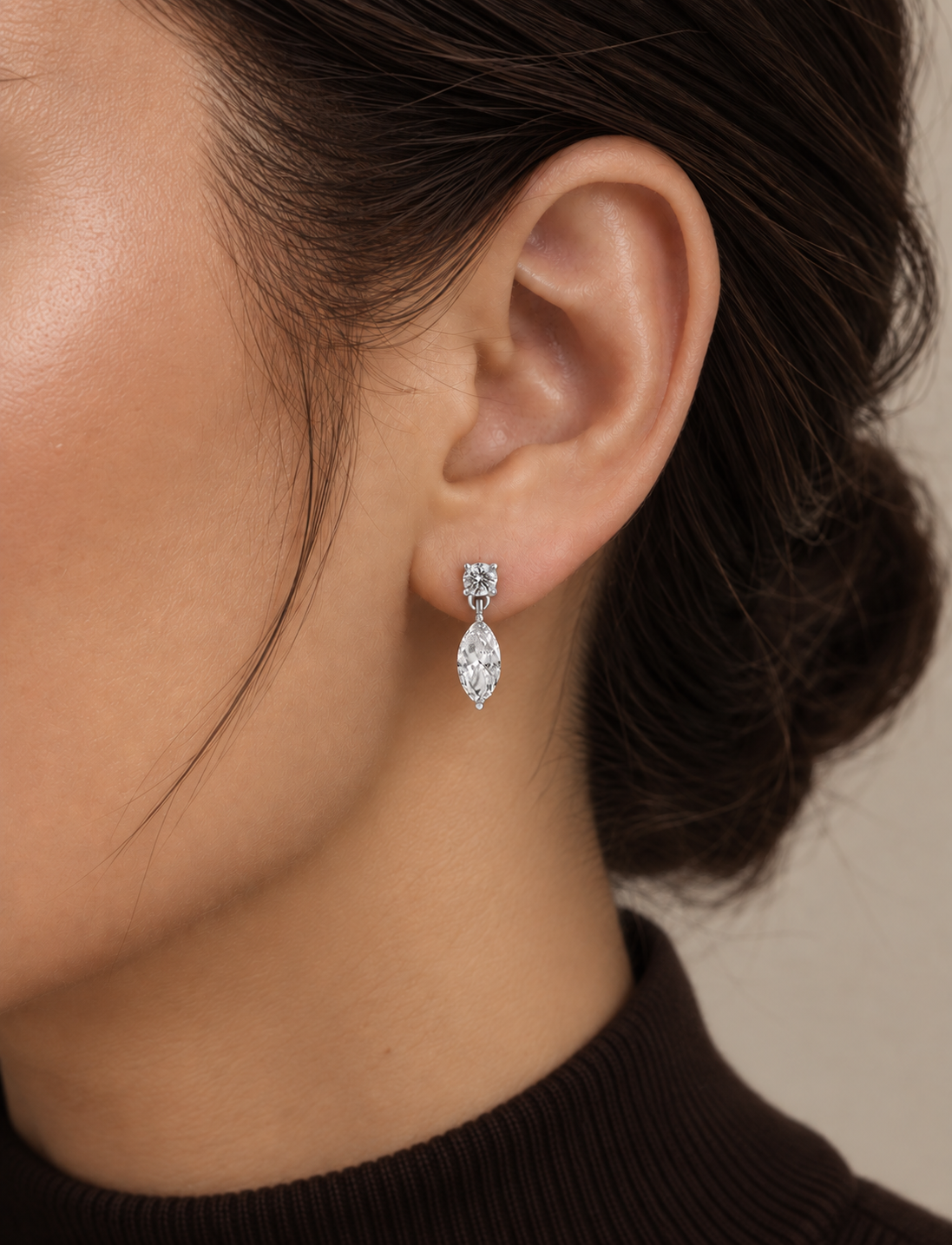 Marquise Drop Earrings