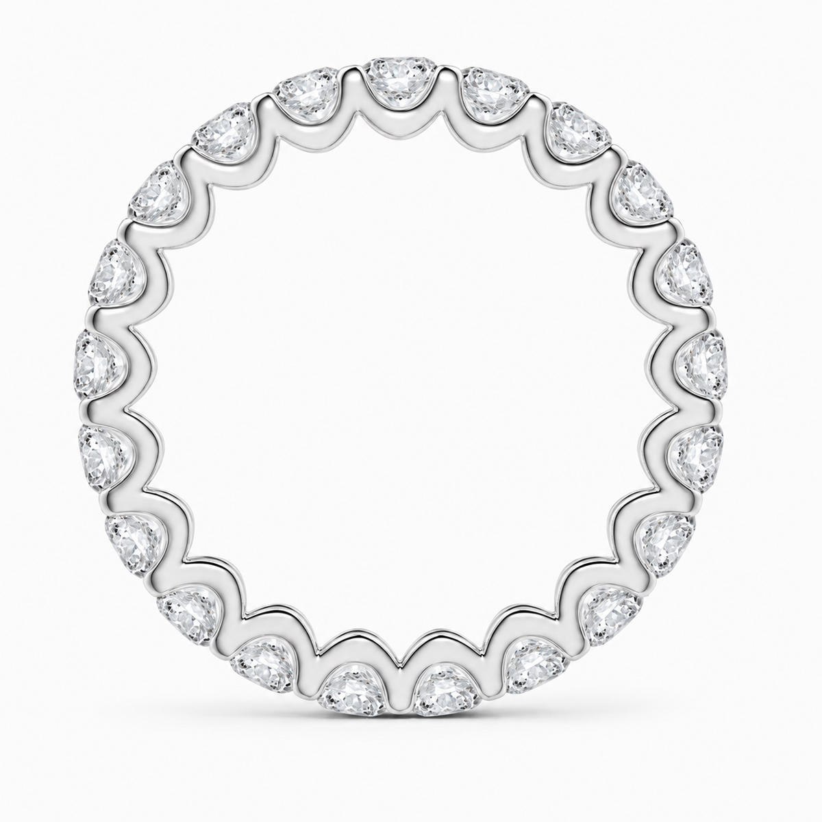 Eternity Pavé Band 3mm