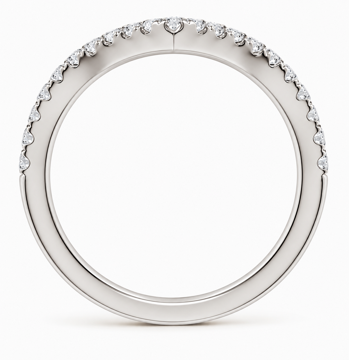 Chevron Diamond Band